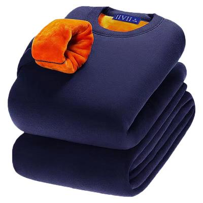 中老年人超厚男士保暖内衣套装