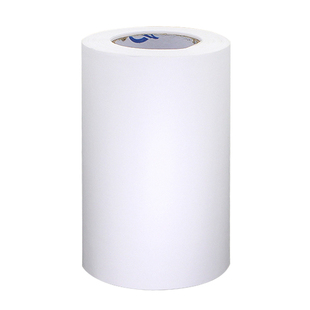 doao洗衣店洗衣标签水洗唛白色加厚 110mm*25m 干洗店工厂服装水洗 商标唛头尼龙空白布标 高清打印撕不烂