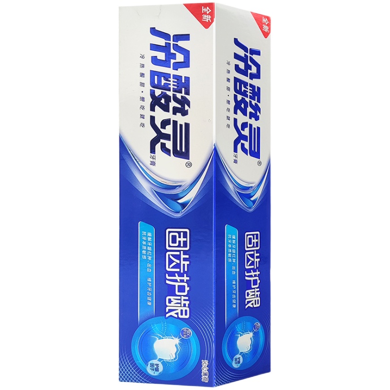冷酸灵固齿护龈牙膏180g抗敏感薄荷香型清新口气缓解牙龈红肿出血