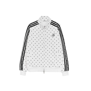 波点体操服外套立领无帽上衣女士韩系早秋运动百搭校供感长袖外搭