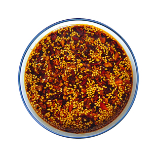 油泼辣子袋装 纯正红油辣椒油 香辣芝麻凉拌菜香辣专用料 新鲜