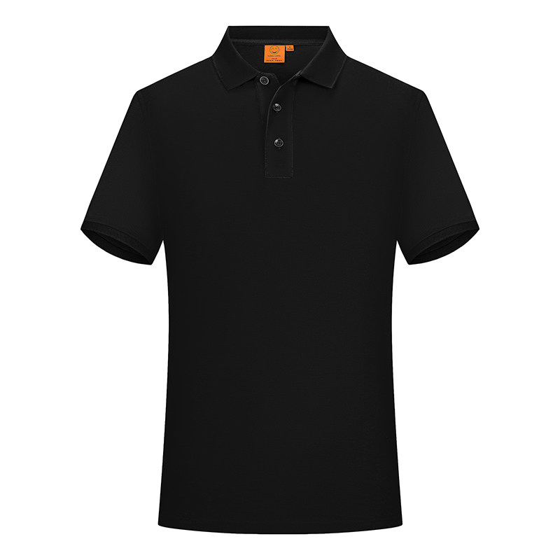 POLO衫定制T恤纯棉翻领企业文化衫夏季工作服定做刺绣印字印logo