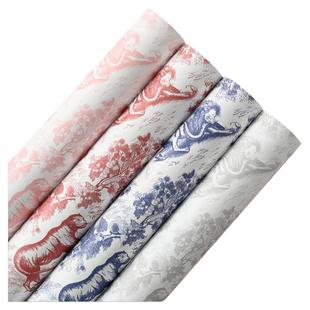 花心思网红午后红茶正品包装纸棉钥纸伯爵鲜花花束包装包花纸材料