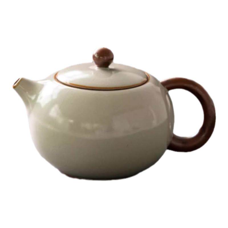 汝窑茶壶陶瓷大号泡茶器功夫茶具