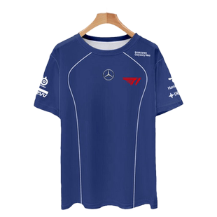 T1战队faker队服MSI季中赛S14同款新比赛服速干短袖t恤衫男女半袖