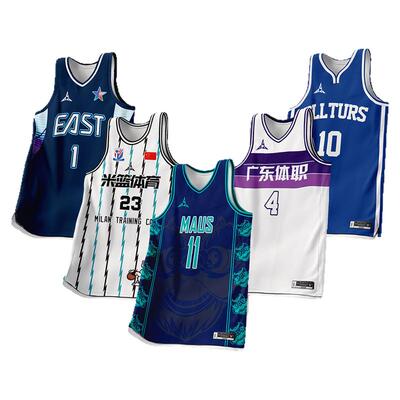 DaggerShot可定制美式篮球服球衣印字多色球服套装男训练比赛队服