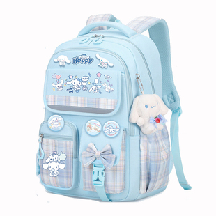 2026新款玉桂狗书包女生小学生大容量轻便减负三到六年级双肩背包