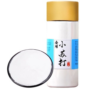 野三坡食用小苏打粉500g罐装清洁去污家用厨房食品级烘焙瓶装刷牙