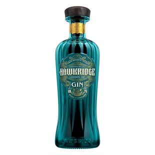 伦敦绅士 霍克利奇金酒(蓝标)杜松子酒 HAWKRIDGE LONDON DRY GIN
