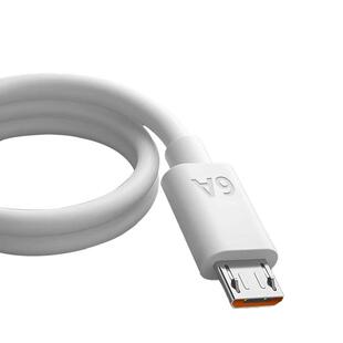 6A数据线超级快充usb充电线闪充适用于安卓华为荣耀vivo手机通用充电器线快充单头原梯形充电宝装正品加长加