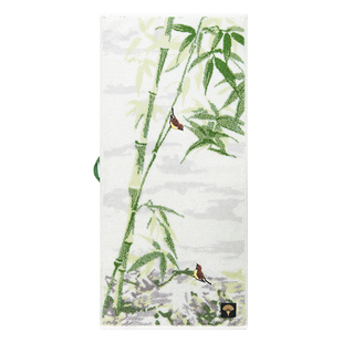 洁玉大师国风系列艺术长绒棉毛巾无捻加厚柔软礼盒装伴手礼面巾