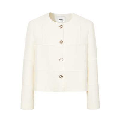 indicia标记简约小香风外套