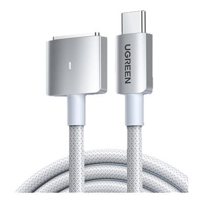 绿联Magsafe3磁吸充电线140W快充适用苹果笔记本macbook Air/Pro新款充电器线