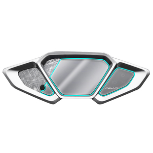 适用五羊本田NX125 NCR125大灯膜仪表膜透明保护贴膜熏黑膜改装件