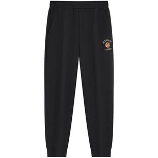 【明星同款】特步新年丨春秋季男款针织运动长裤直筒宽松休闲裤