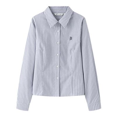 JK制服修身纯棉衬衫2024秋季新款