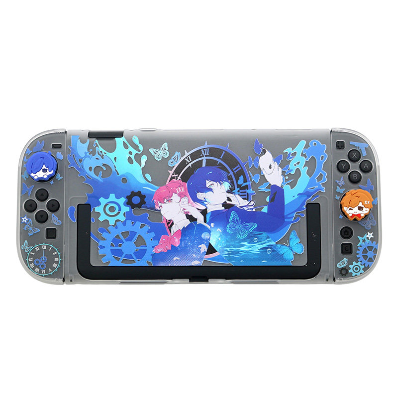 适配任天堂Switch2保护壳结汐OLED游戏机NS保护套分体P3半透硬壳