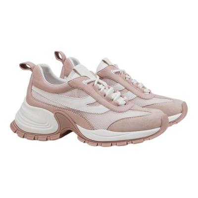 fed粉色老爹鞋夏季新款女鞋网面休闲鞋增高厚底鞋女S0331-YAC283