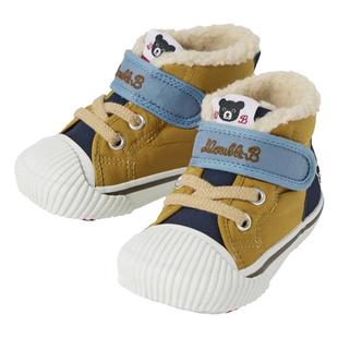 日本直邮MIKIHOUSE DB 黑熊贝壳头棉鞋 63-9303-688/63-9402-684