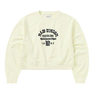 thisisneverthat®New Vision Crack W Crewneck短款秋冬百搭卫衣