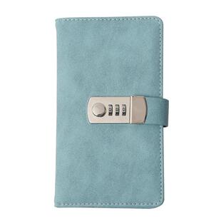 密码本带锁日记本密码锁指纹简约a6加厚文艺复古少女心日记大学生精致便携随身小号笔记本手账本多功能记事本