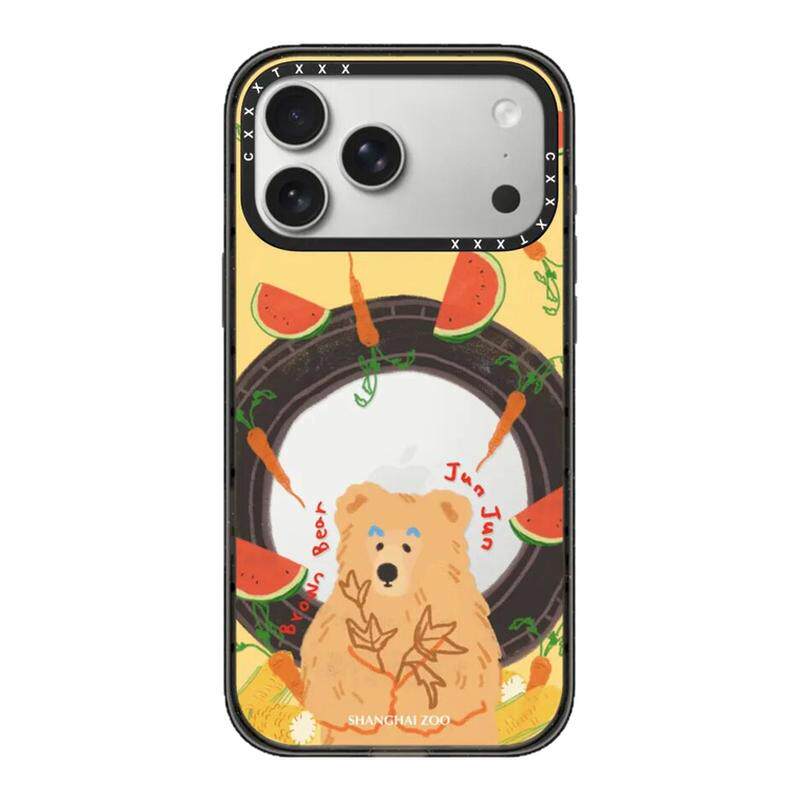 CASETiFIY联名上海动物园军军红糖17pro适用iPhone18promax苹果16plus手机壳15磁吸14可爱华强北13平替潮壳女