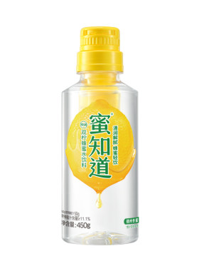 蜜知道柠檬蜂蜜水饮料分离式瓶盖
