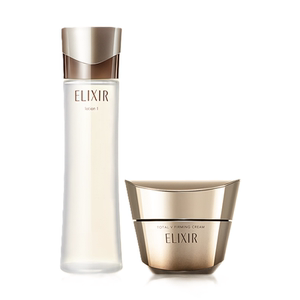 Elixir怡丽丝尔蕴能凝时柔滑紧实水+提拉紧塑焕颜霜保湿紧致修护