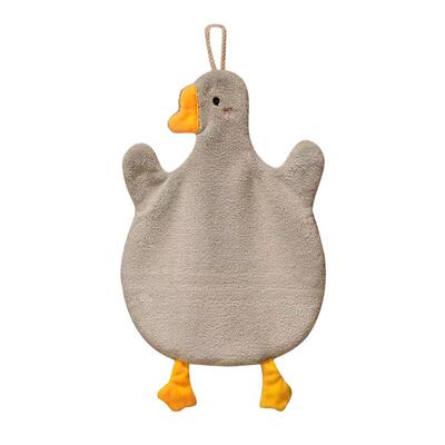 大白鹅擦手巾吸水不掉毛