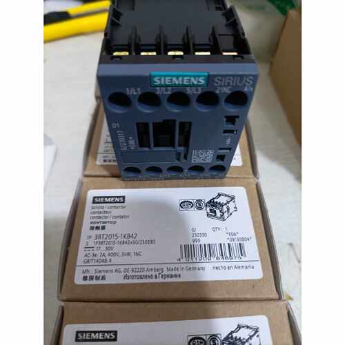 议价3RT2015-1KB42西门子接触器全新原装正品现货