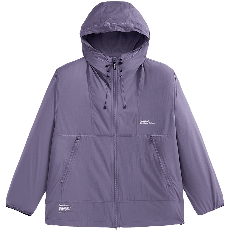 【UPF40+】太平鸟男装防晒服连帽时尚防紫外线皮肤衣户外休闲外套