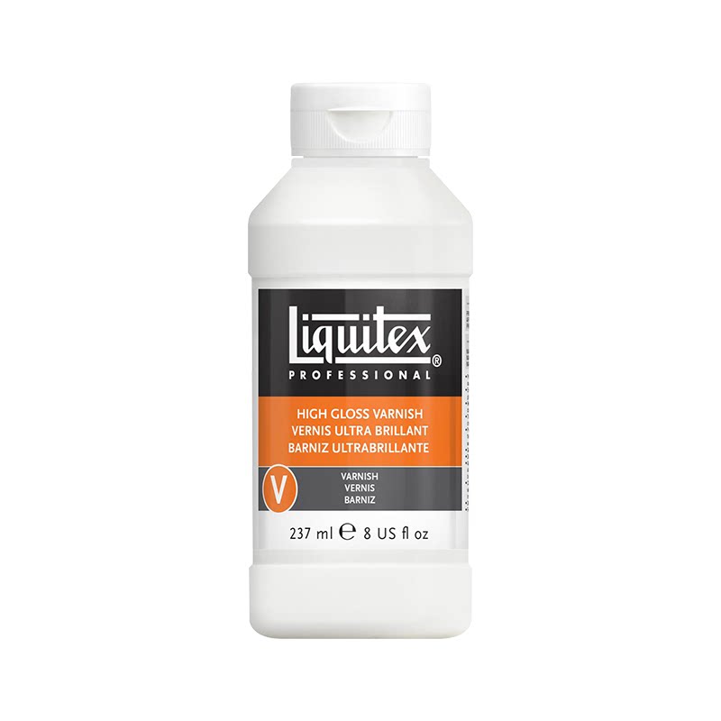 Liquitex丽唯特丙烯媒介画面保护漆亚光罩光剂媒介剂BJD消光娃用