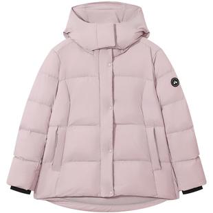 【暖羽】拓路者25年冬季羽绒服女新款可拆卸脸帽保暖收腰显瘦外套