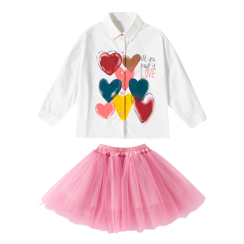 六一儿童演出服小学生运动会班服爱心团体表演合唱服幼儿园啦啦队