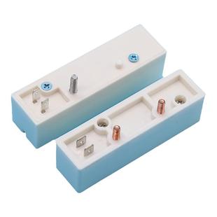 电梯KCB-1磁保开关双稳态开关单插双插双稳开关白色全新电梯配件