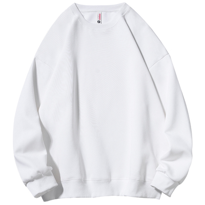 460g重磅银狐绒卫衣冬季白色衣服