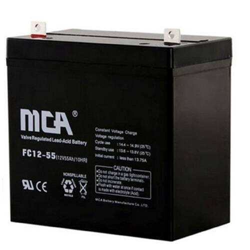 MCA蓄电池FC125512V55AH消防照明UPS电源配套EPS直流屏