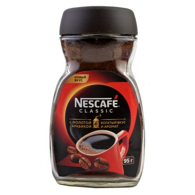 俄罗斯进口HECKAFE黑咖啡喷雾干