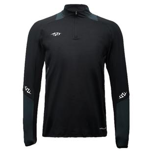 天朗足球 TLSS PFM运动秋冬训练服休闲半拉链长袖套头衫TRS0701