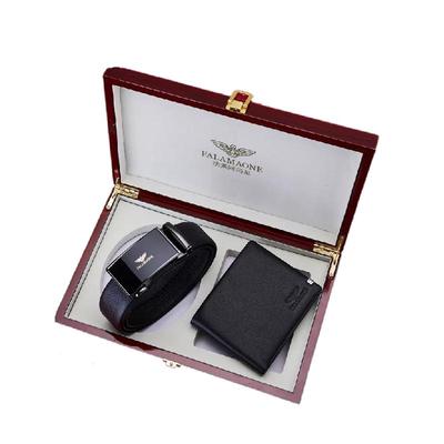 法莱阿玛尼皮带钱包礼盒套装男士