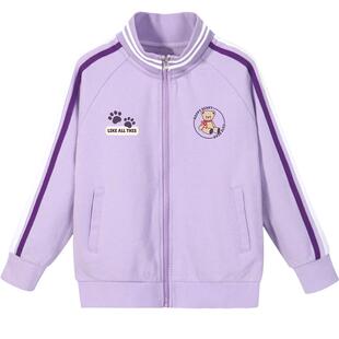 女童外套春季2026新款春秋款儿童运动棒球服大童初春薄款春装衣服