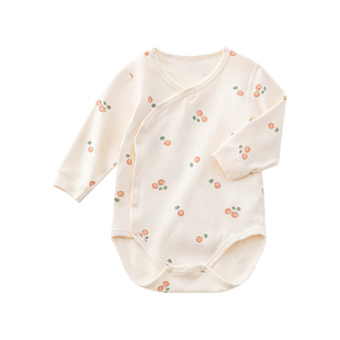 婴儿包屁衣春秋装男新生儿连体衣满月女宝宝衣服长袖爬服哈衣冬装