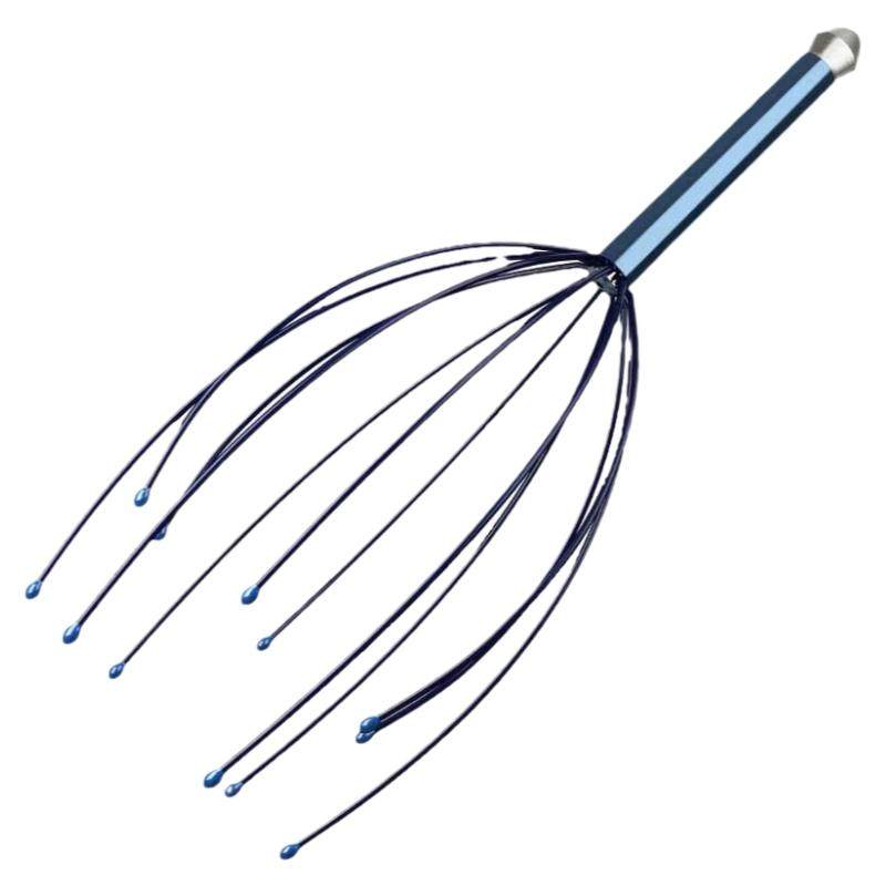 八爪鱼五爪头部按摩器滚珠头皮器挠头抓头痒非灵魂抽取提取器神器