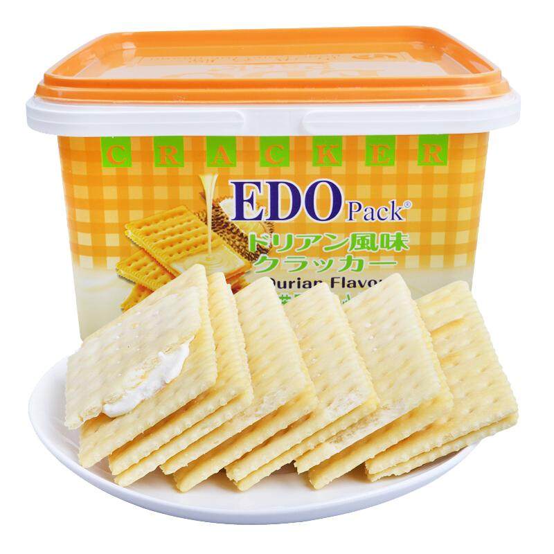 Edopack芝士味夹心饼干休闲零食