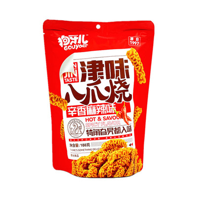 狗牙儿八爪烧天津怀旧休闲小零食