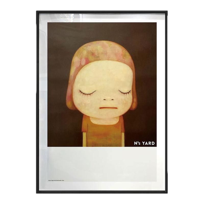 奈良美智潮牌卡通少女装饰画