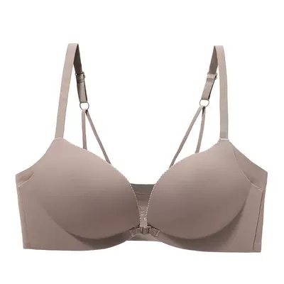 前扣内衣女小胸聚拢矫正调整型