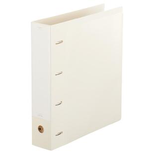 日本LIHIT LAB.喜利myfa四孔D型A4打孔活页夹2孔A5文件夹门票收据明星写真照片徽章杯垫贴纸透明活页袋收纳夹