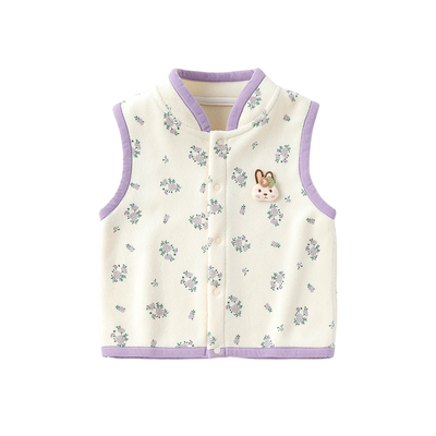 宜爽儿休闲时尚马甲外出女宝宝