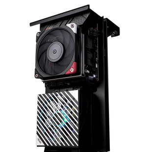 【Xproto-L V2】XTIA机箱开放式便携全铝A4 ITX机架4090猛禽